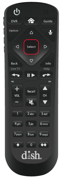 Control remoto de voz - Las Vegas, NV - DTV FOR LESS - Distribuidor autorizado de DISH